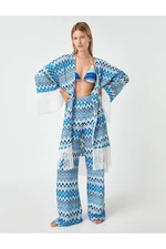 Koton Şahika Ercümen X - Tassel Detailed Kimono