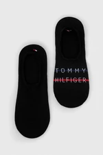 Ponožky Tommy Hilfiger 2-pak pánske, čierna farba, 701222189