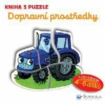 Kniha s puzzle - Dopravní prostředky Vera Bruggeman - Vera Brüggemannová