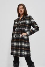 Cappotto da donna Moodo Plaid