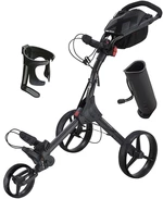 Big Max IQ+ Deluxe SET Black/Black/Black Wózek golfowy ręczny