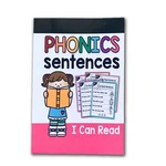 New 113 Pages A5 English Phonics Sentences Learning Educational Exercise Book For Teaching Kids Baby Long Vowels Digraphs Words