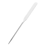 Stainless Steel Mixing Spatula Tool Dual Heads Makeup Toner Spatula Stick