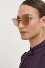 Slnečné okuliare Tom Ford dámske, ružová farba