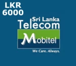 Mobitel 6000 LKR Mobile Top-up LK