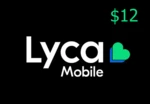 Lyca Mobile $12 Mobile Top-up US