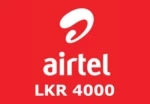 Airtel 4000 LKR Mobile Top-up LK