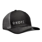 Šiltovka Trucker Baseball Kore® – Čierna / sivá (Farba: Čierna / sivá)