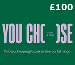YouChoose Food & Drink Digital £100 Gift Card UK