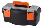 TOOD Plastový kufr na nářadí 360 x 190 x 150 mm, s přihrádkou a zásobníkem