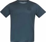 Bergans Graphic Wool Tee Men Orion Blue S Camiseta Camisa para exteriores