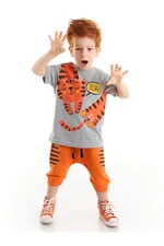 Sada trička a kraťasů Denokids Roar Tiger pro chlapce