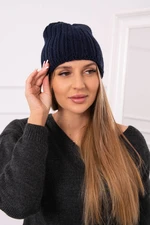 Women's Cap Rebeka K345 dark blue