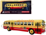 1952 CCF-Brill CD-44 Transit Bus Continental Trailways "Dallas" "Vintage Bus &amp; Motorcoach Collection" 1/87 (HO) Diecast Model by Iconic Replicas