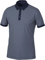 Galvin Green Mate Mens Polo Shirt Cool Grey/Navy 2XL