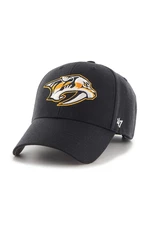 Šiltovka 47 brand NHL Nashville Predators tmavomodrá farba, s nášivkou, H-MVP30WBV-NY