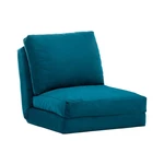 Niebieski rozkładany fotel Taida – Artie