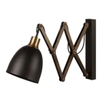 Kinkiet w czarno-brązowym kolorze ø 16 cm Sivani – Opviq lights