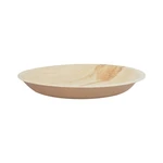 Zestaw 8 jednorazowych talerzyków z liści palmowych Esschert Design, ⌀ 17 cm