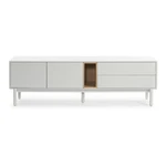 Biała szafka pod TV 180x56x40 cm Corvo – Teulat