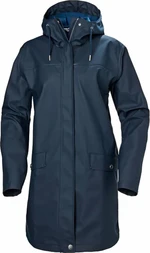 Helly Hansen Women's Moss Raincoat Esőkabát Navy L