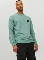 Green Mens Sweatshirt Jack & Jones Filo - Men