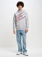 Big Star Man's Hoodie 157915 Grey-901