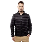 Men's Quilted Jacket GLANO - black