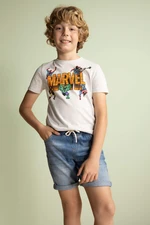 DEFACTO Regular Fit Licensed by Marvel Short Sleeve T-Shirt