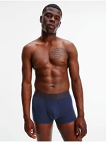 Sda of two boxers in dark blue and coral Calvin Klein Unde - Men