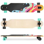 Spokey LONGBAY PRO Longboard 104 x 24 cm, ABEC7, colorful