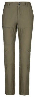 Dámské outdoorové kalhoty Kilpi JASPER-W hnědé