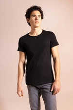 DEFACTO Slim Fit Crew Neck Basic T-Shirt