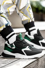 DARK SEER Black White Green Unisex Sneaker