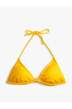 Koton Triangle Bikini Top Halter Covered