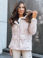 IVORY SNOW ladies winter jacket beige Dstreet