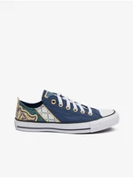 Dark Blue Womens Patterned Sneakers Converse Chuck Taylor All Star - Women