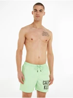 Light Green Men's Swimsuit Calvin Klein Underwear Intense Power-Medium Dra - Men's