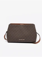 Brown Women's Patterned Crossbody Handbag Michael Kors - Women