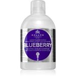 Kallos KJMN Professional Blueberry obnovující šampon pro suché, poškozené a chemicky ošetřené vlasy 1000 ml Kallos KJMN Professional Blueberry obnovující šampon pro suché, poškozené a chemicky ošetřené vlasy 1000 ml
