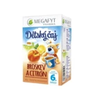MEGAFYT Dětský čaj Broskev a citrón BIO 20 x 2 g
