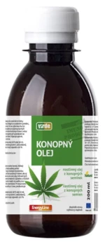 VIRDE Rastlinný olej z konopných semien 200 ml