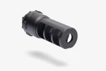 Úsťová brzda / adaptér na tlmič Muzzle Brake / kalibru 7.62 mm Acheron Corp® – 5/8" 24 UNEF, Čierna (Farba: Čierna, Typ závitu: M14x1)
