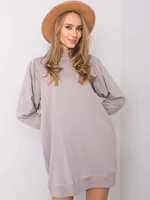 YOU HAVE ME Grey Sweatshirt Dress