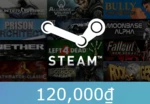 Steam Gift Card $120 000 VND Global Activation Code