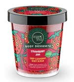 Natura Siberica Organic Shop - Jahodový džem - Telový peeling 450 ml