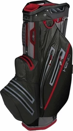 Sun Mountain H2NO Cart Bag 2023 Nickel/Black/Red Torba golfowa
