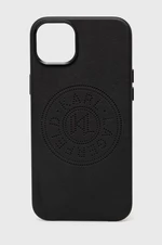 Obal na telefon Karl Lagerfeld Iphone 14 Plus 6,7" černá barva