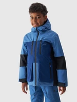 Chlapecká lyžařská bunda membrána 10000 - modrá