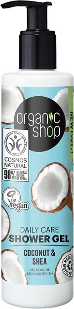 Organic Shop Hydratačný sprchový gél Kokosové a bambucké maslo 280 ml
